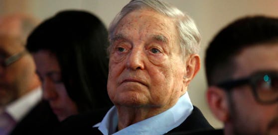 Investment-Milliardär und Philanthrop George Soros beim jährlichen Gipfel des Europäischen Rates für Außenpolitik in Paris.