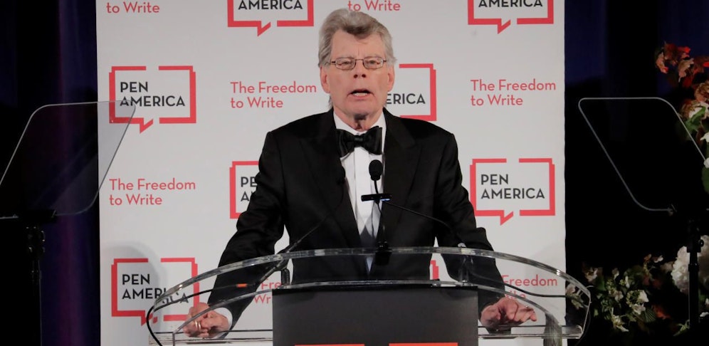 King offeriert seine Storys im Netz.