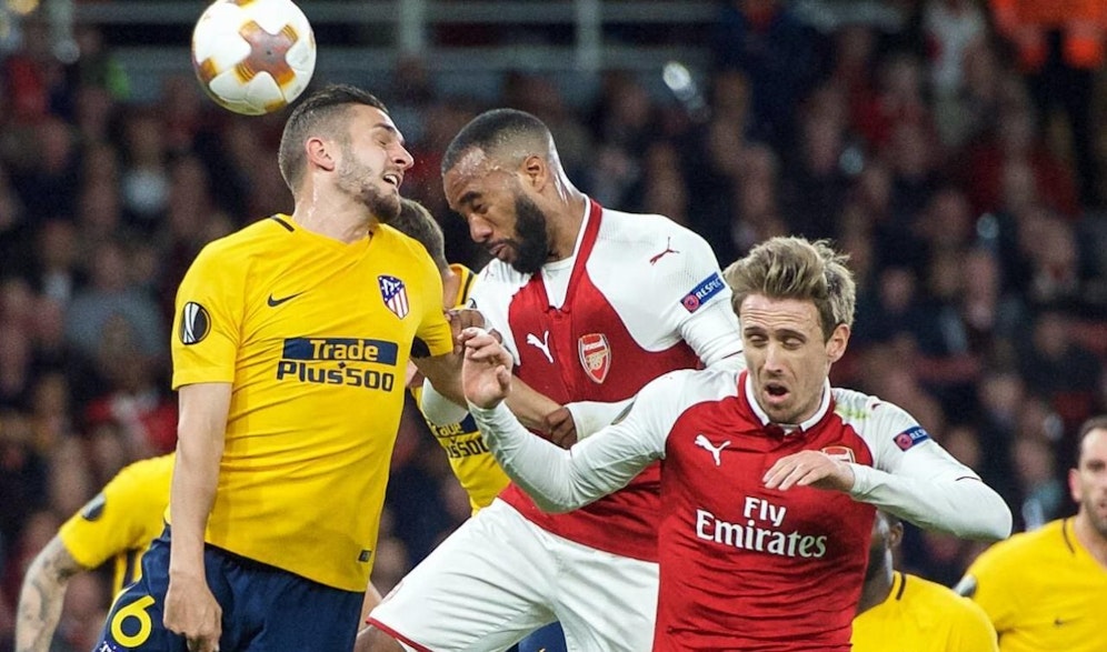 Alexandre Lacazette brachte Arsenal mit 1:0 in Führung.