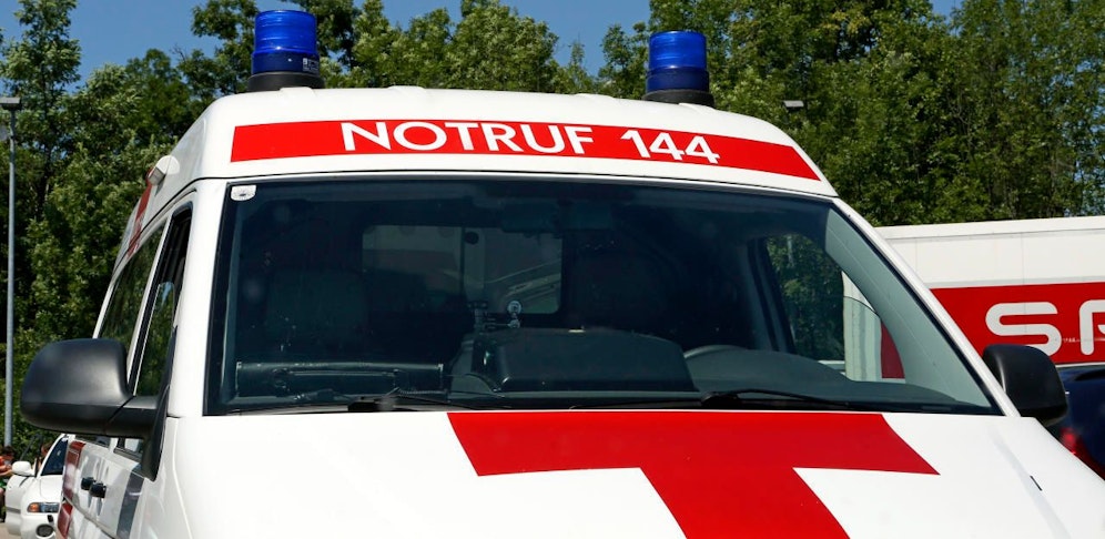 Die beiden verletzten Männer wurden ins Spital gebracht.