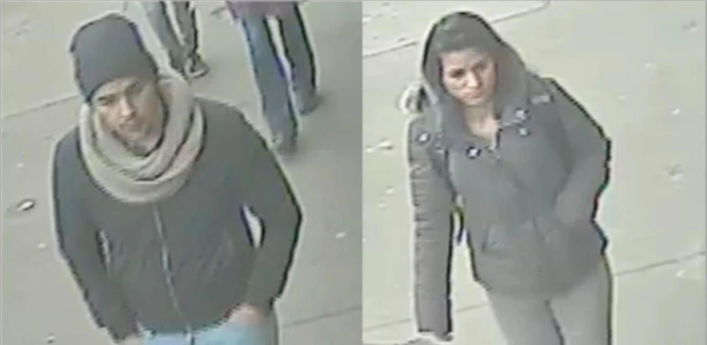Diese beiden Verdächtigen werden gesucht. 