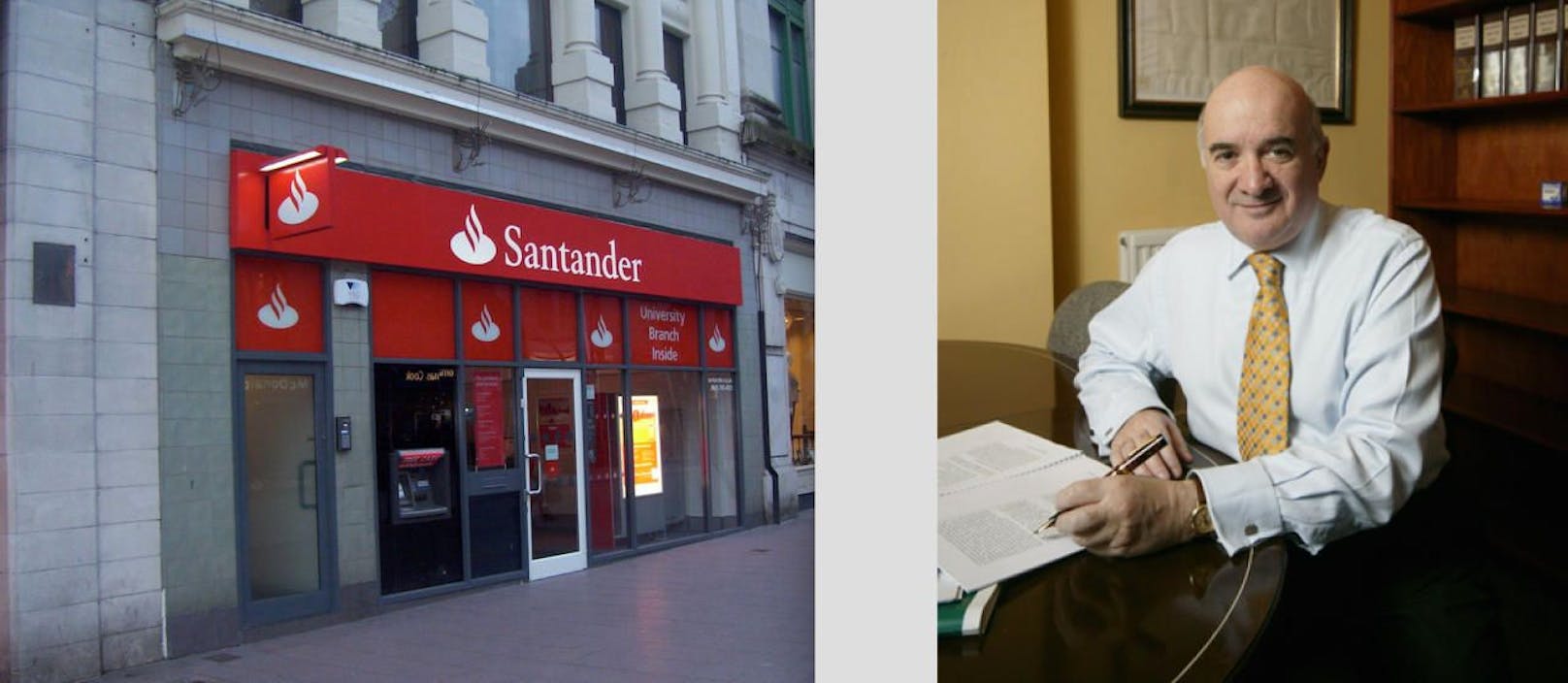 Die Santander-Bank in London vergaß zwei Konten einen Wieners mit 250.000 Euro  Vermögensverwalter Geoffrey Greenhouse wird das Geld nun spenden. 