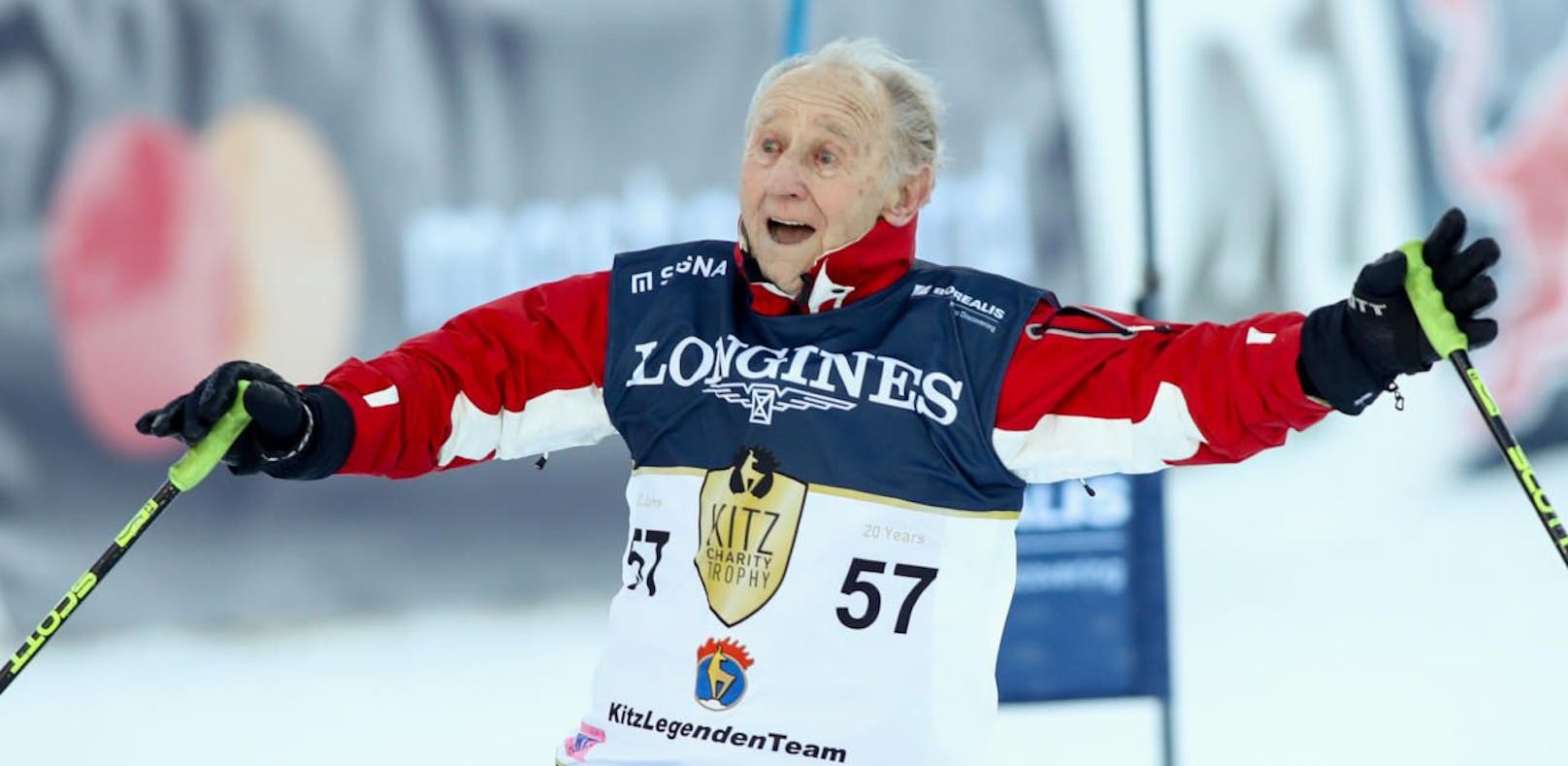 Anderl Molterer ist mit neun Erfolgen der Rekordsieger in Kitzbühel. In den 1960er-Jahren wanderte der heute 88-Jährige in die USA aus. 