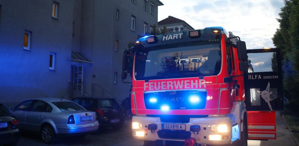 Die Feuerwehr konnte das Feuer rasch löschen, zwei Katzen starben aber bei dem Brand.