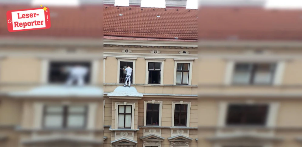 Lebensgefährliche Aktion in Wien-Hernals