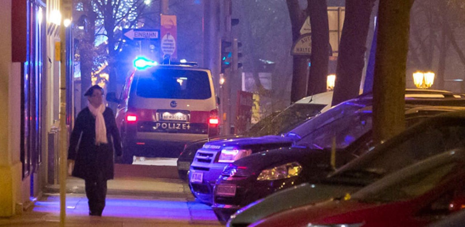 Polizeieinsatz in Wien. (Symbolfoto)