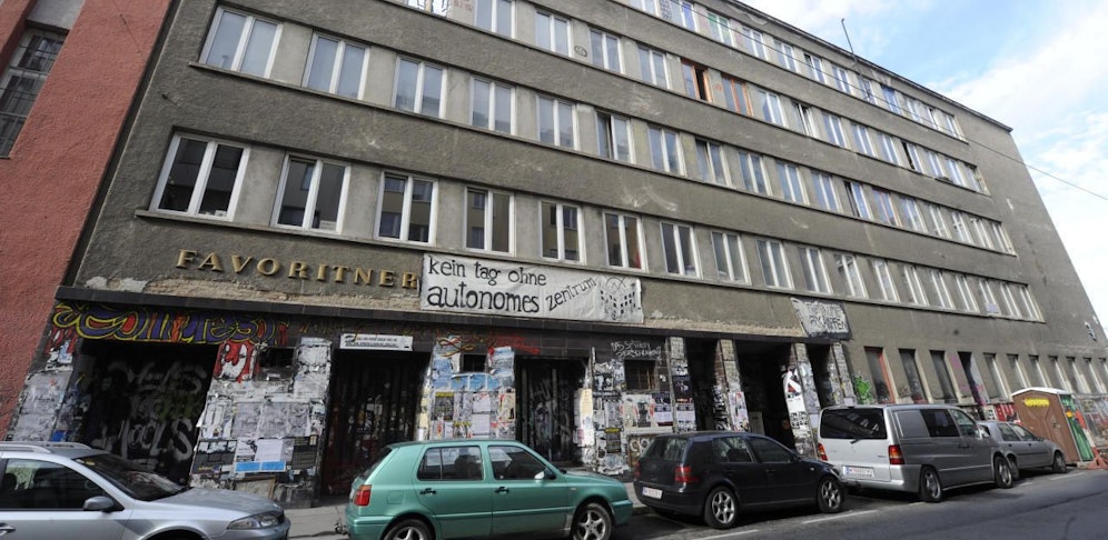 Hier wurde der Mann niedergestochen.