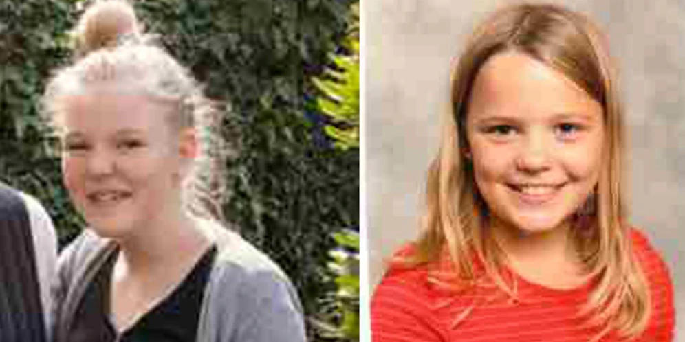 Die deutsche Polizei sucht Fenja und Sarah