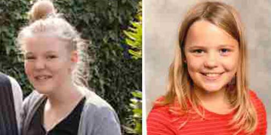 Die deutsche Polizei sucht Fenja und Sarah