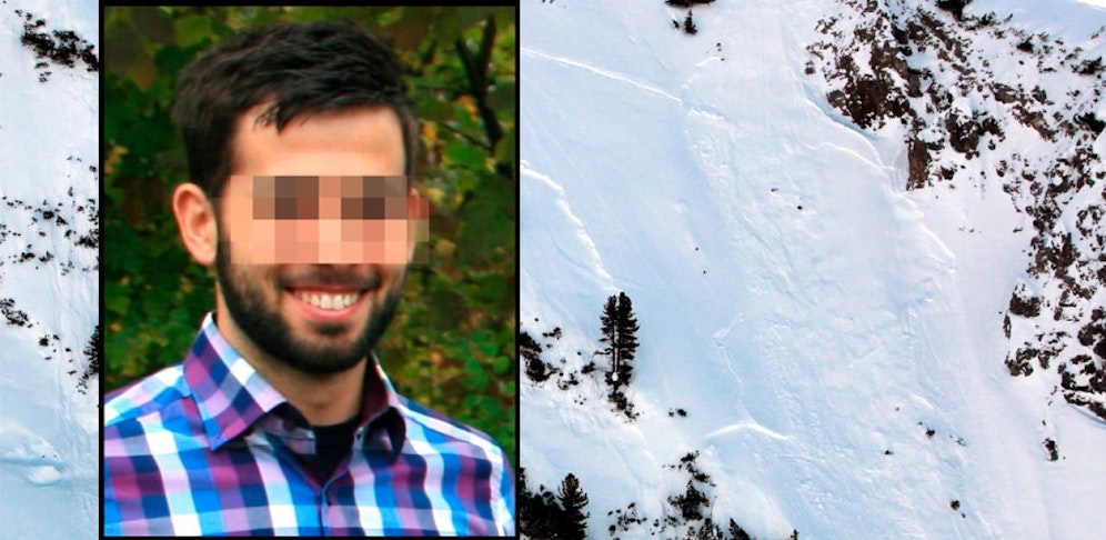 Janosch B. (32) wurde in Damüls gleich von zwei Mal von Lawinen mitgerissen und dabei getötet.