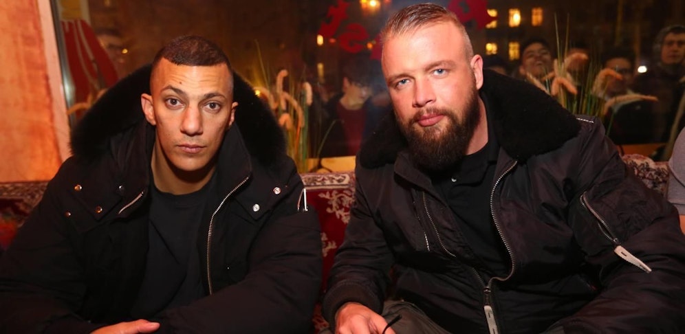 Kollegah (re.) und Farid Bang