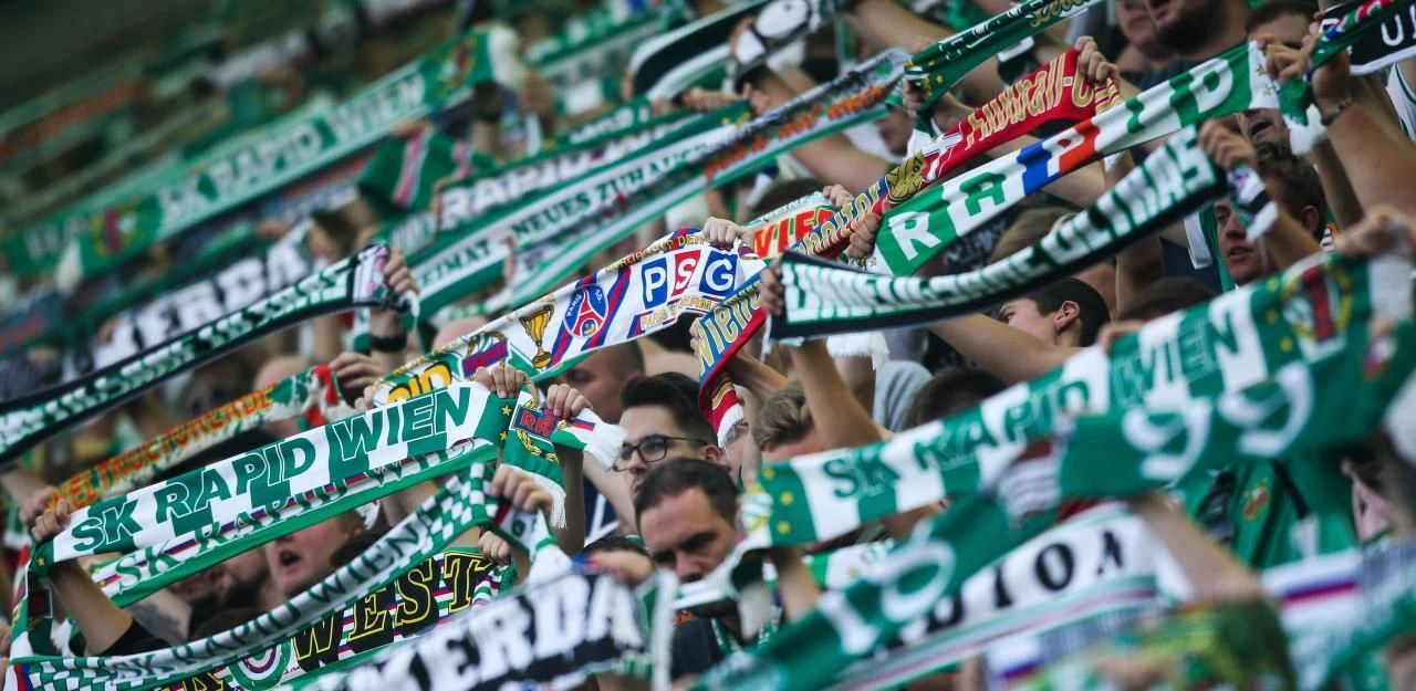 "Riesen-Karawane" mit 5000 Rapid-Fans bei Inter - Fussball | heute.at