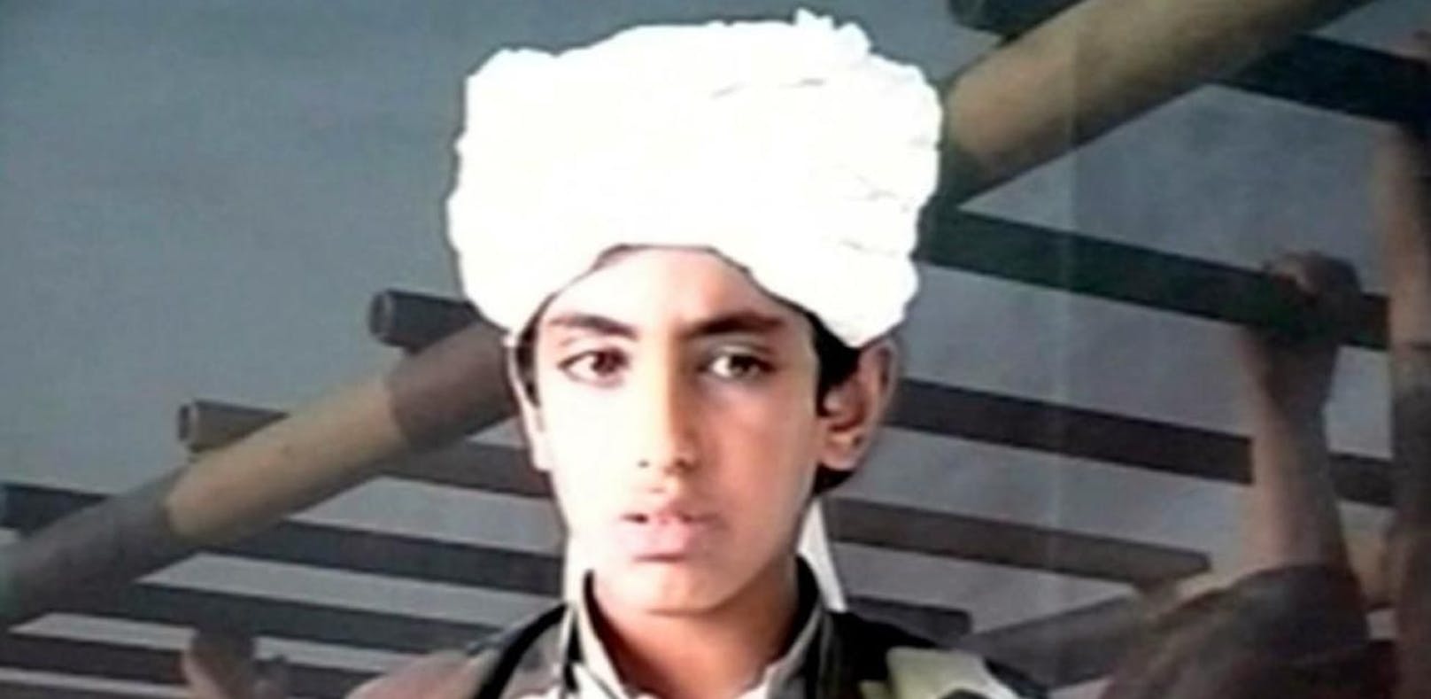 Hamza bin Laden. Das Foto wurde im Oktober 2001 in Afghanistan aufgenommen.