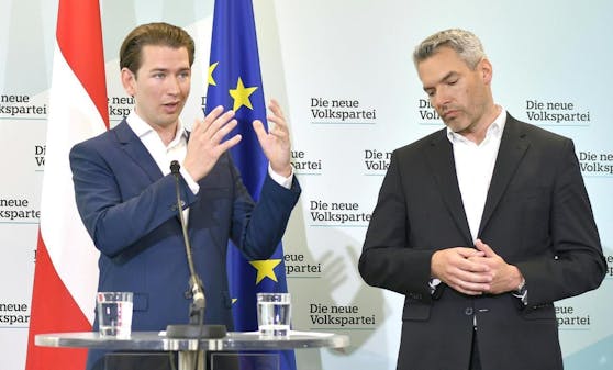 Kurz und Nehammer: "Fake-Mails"