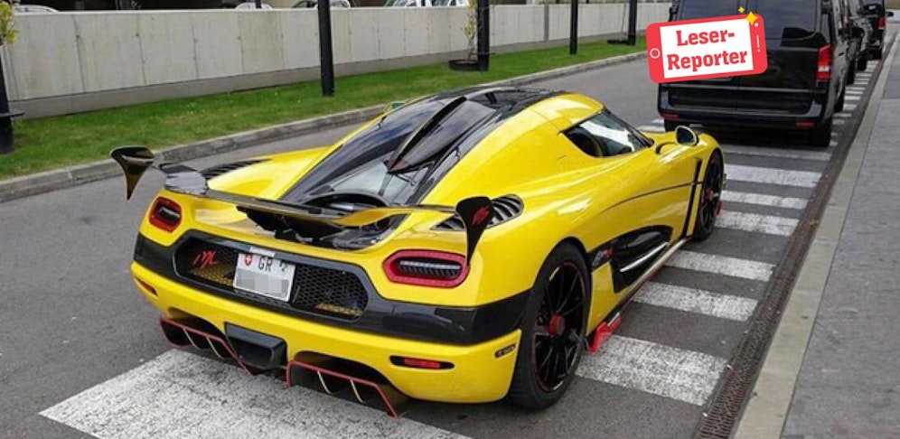 Koenigsegg Agera RS in Wien gesichtet. 