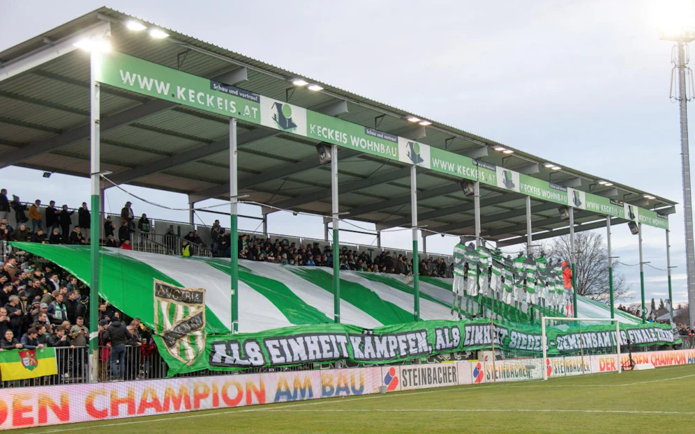 Die Fans der Lustenauer Austria sind zum Spenden aufgerufen. 