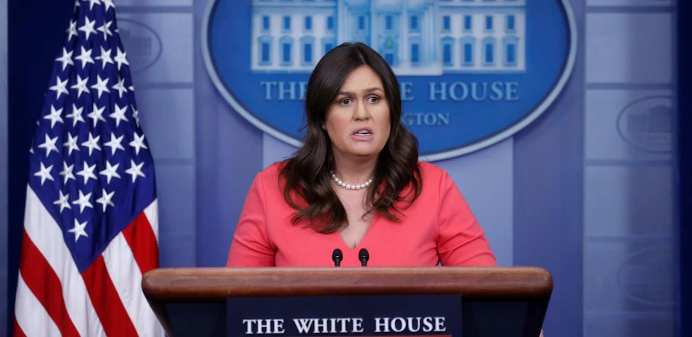 Sarah Huckabee Sanders: Sie musste ein Lokal verlassen, weil sie für Trump arbeitet