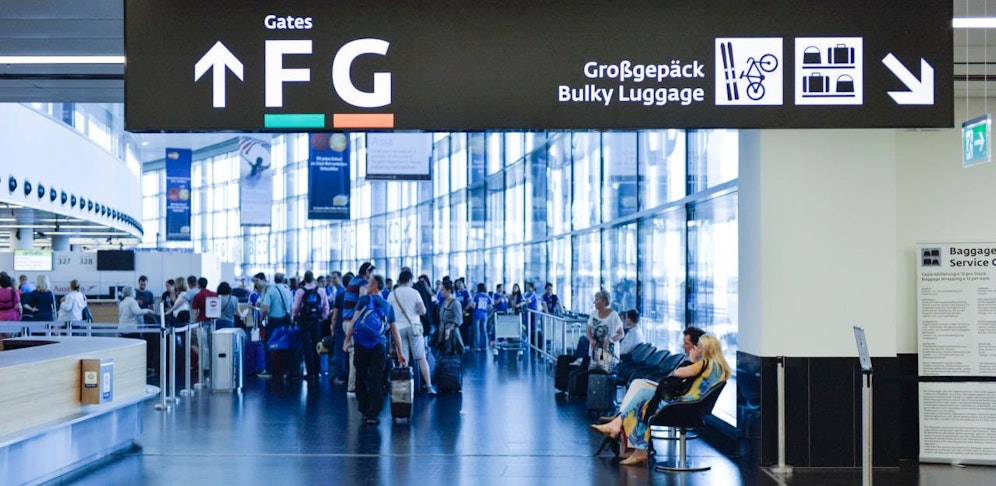 Der Flughafen in Wien-Schwechat - einige Flüge fallen auch morgen aus.