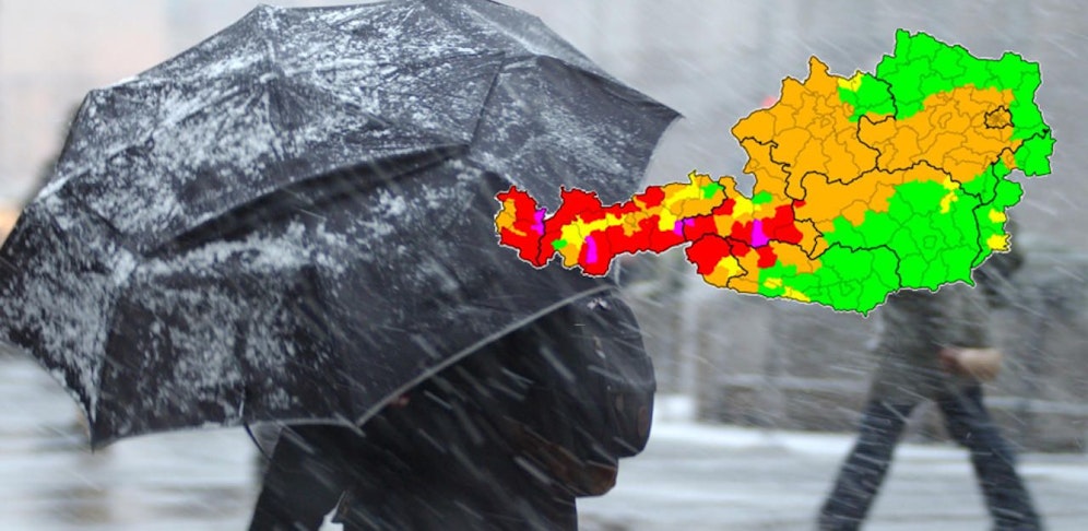 Höchste Warnstufe in Teilen des Landes.