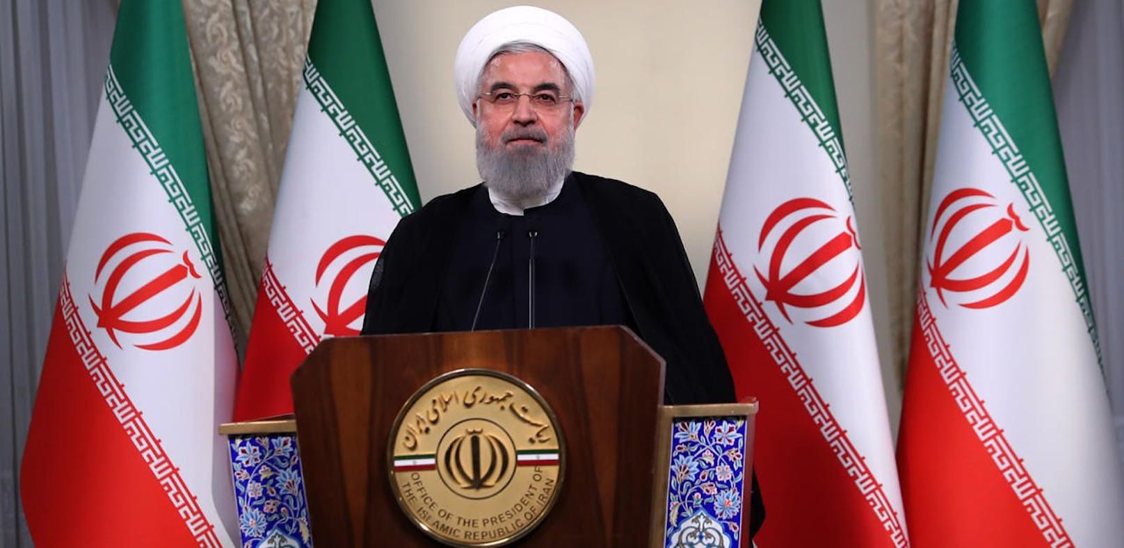 Irans President Hassan Rouhani gab bekannt, dass sein Land wieder Uran anreichern werde.