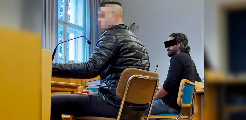 7 Jahre für 32-Jährigen (r.)