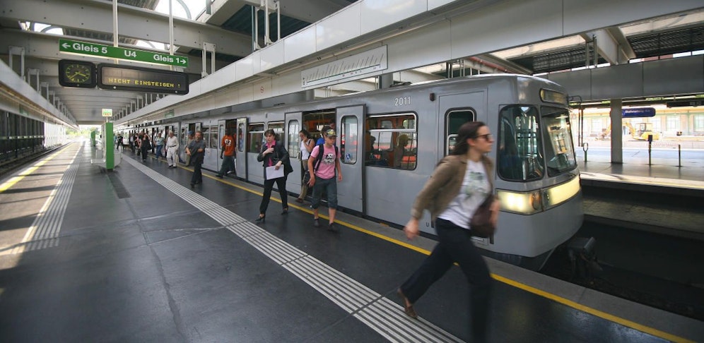 Unterbrechung auf der U4 (Symbolfoto)