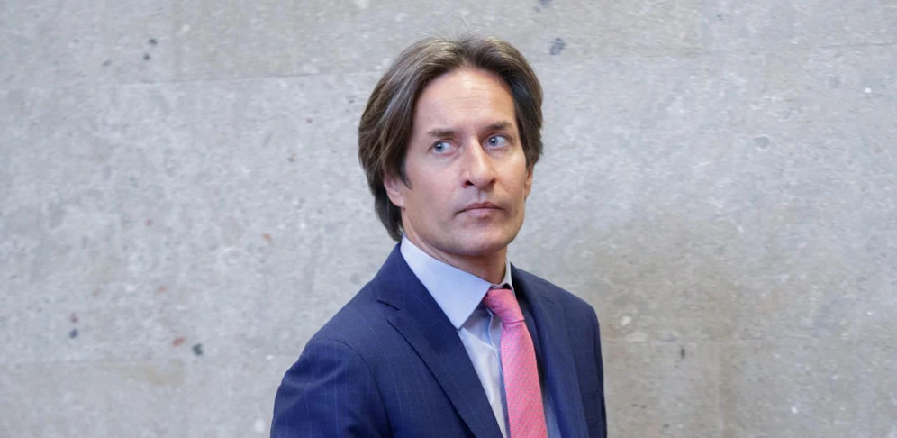 Karl-Heinz Grasser am Weg in den Buwog-Gerichtssaal.