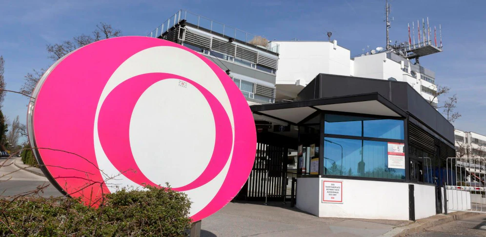 Strenge Maßnahmen im ORF-Zentrum am Küniglberg.
