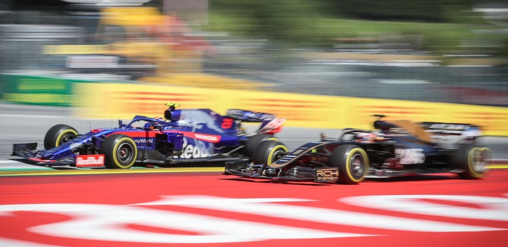 Haas F1 hinkt hinterher.