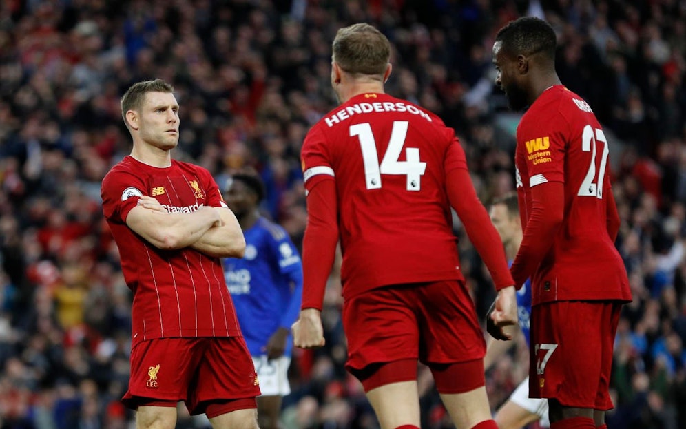 James Milner bejubelt seinen späten Siegtreffer. 