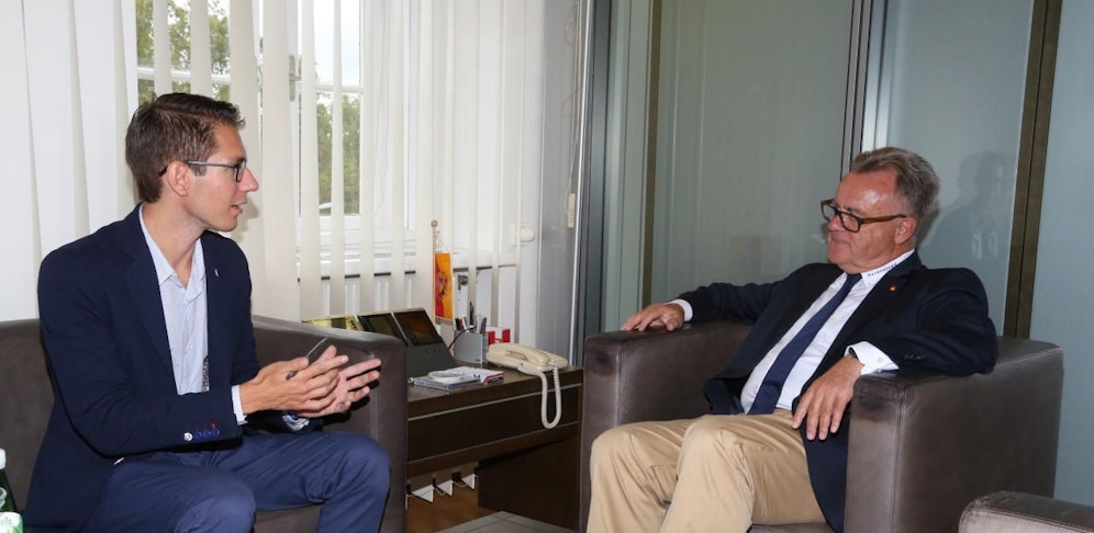 Hans Niessl im Gespräch mit "Heute"