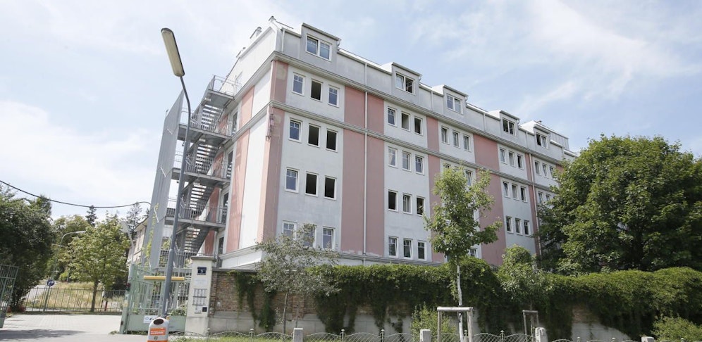 Vorfall in diesem Übergangs-Wohnheim in der Reizenpfenninggasse (Penzing) 