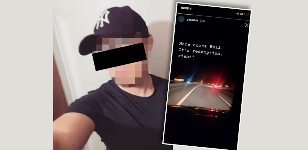 Der Killer postete auf Instagram nach der Bluttat weiter.