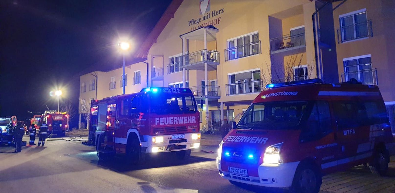 Brand in steirischem Pflegeheim ausgebrochen
