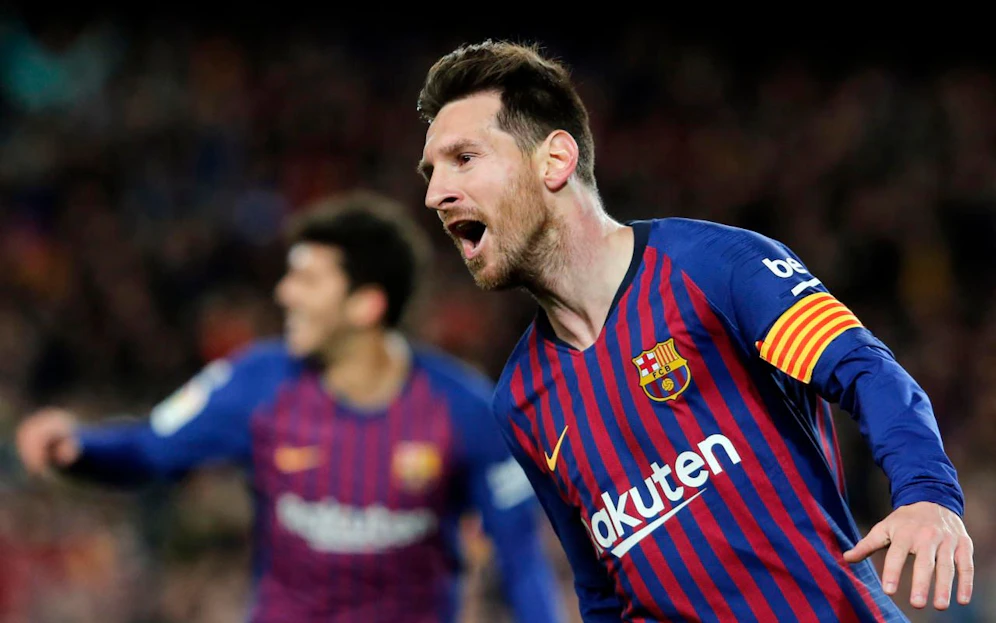 Jubel bei Lionel Messi
