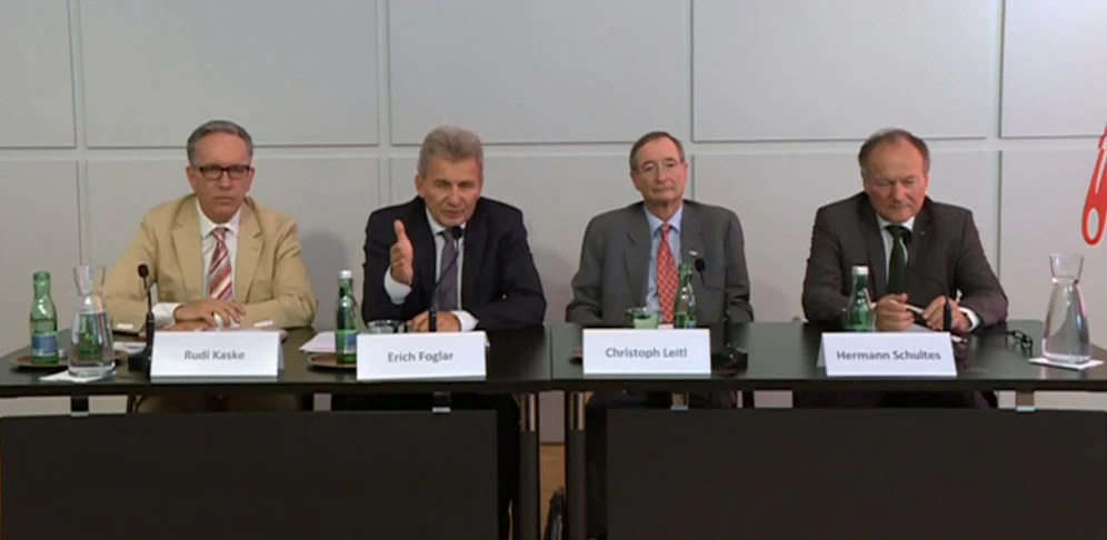 Die Präsidenten der Sozialpartner