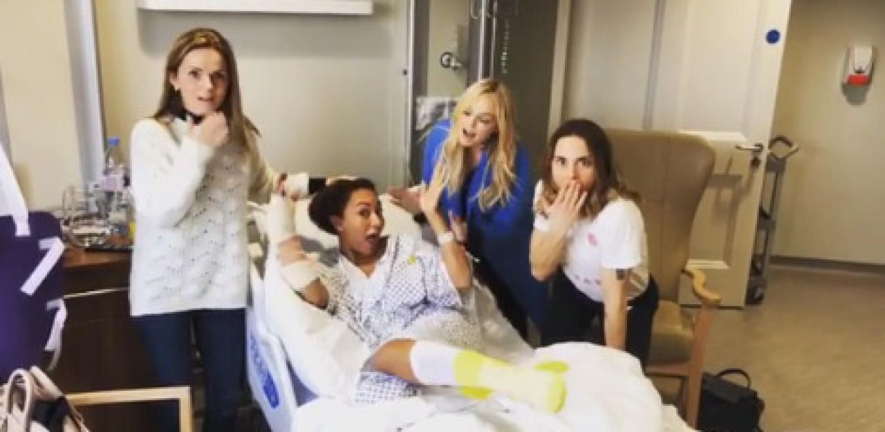 Heute.at - Rippen gebrochen! Mel B liegt im Krankenhaus