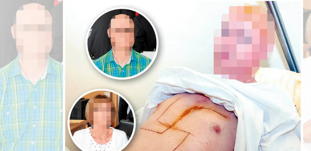 Robert. im Spitalsbett, jetzt stand er erneut vor Gericht.