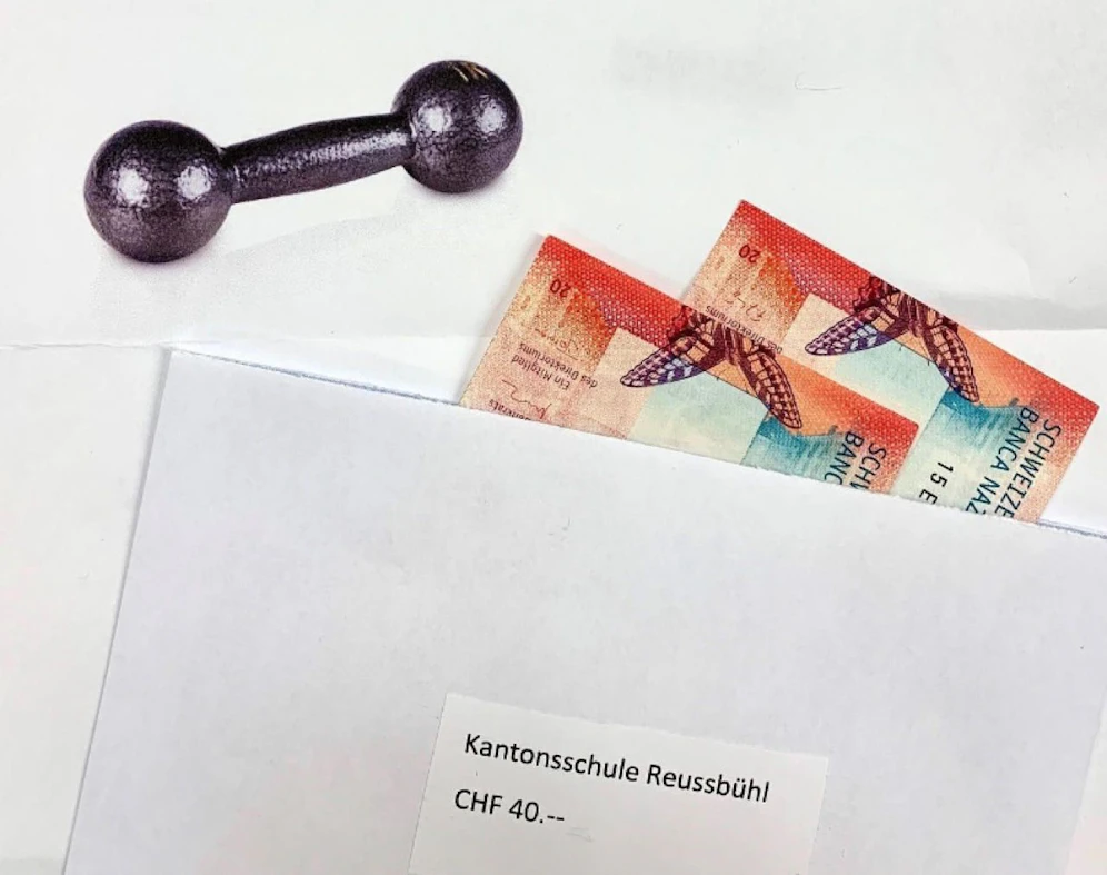 Ungewöhnliche Post für das Bildungs- und Kulturdepartement Luzern.