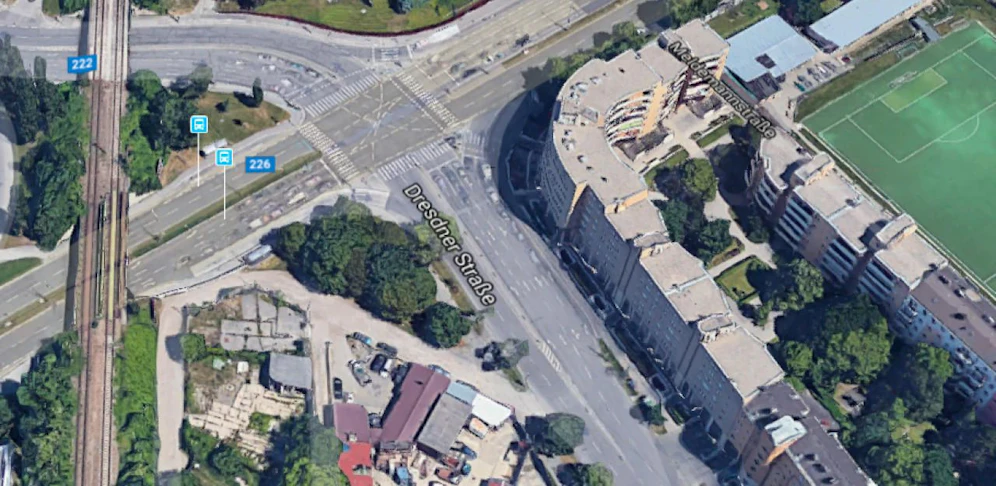 Nagelscheren-Angriff im Bereich der Dresdner Straße.