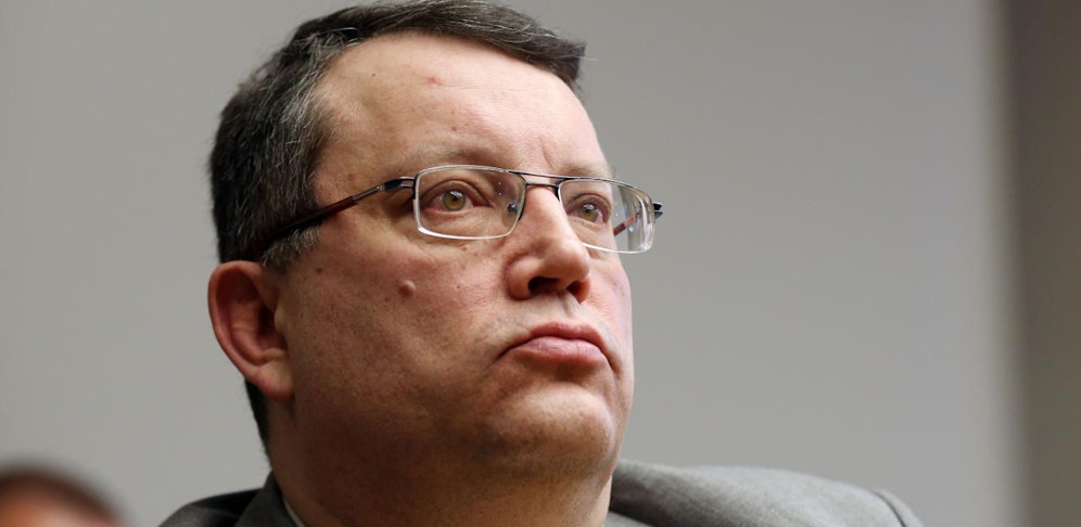 Gottfried Küssel bei seinem Wiederbetätigungsprozess im Jahr 2012.