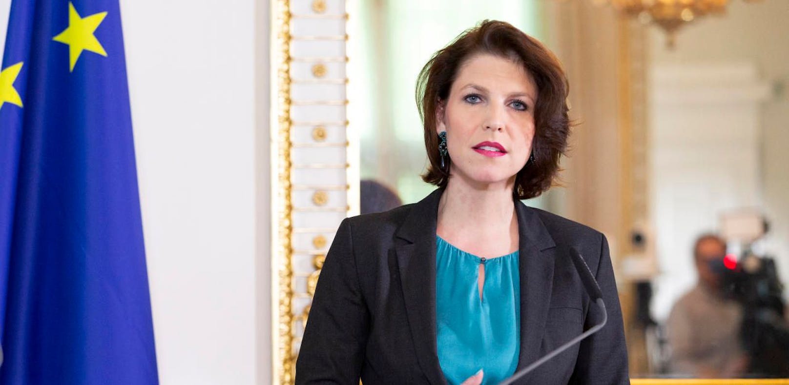 Staatssekretärin Karoline Edtstadler kandidiert auf Platz 2 der ÖVP-Liste.