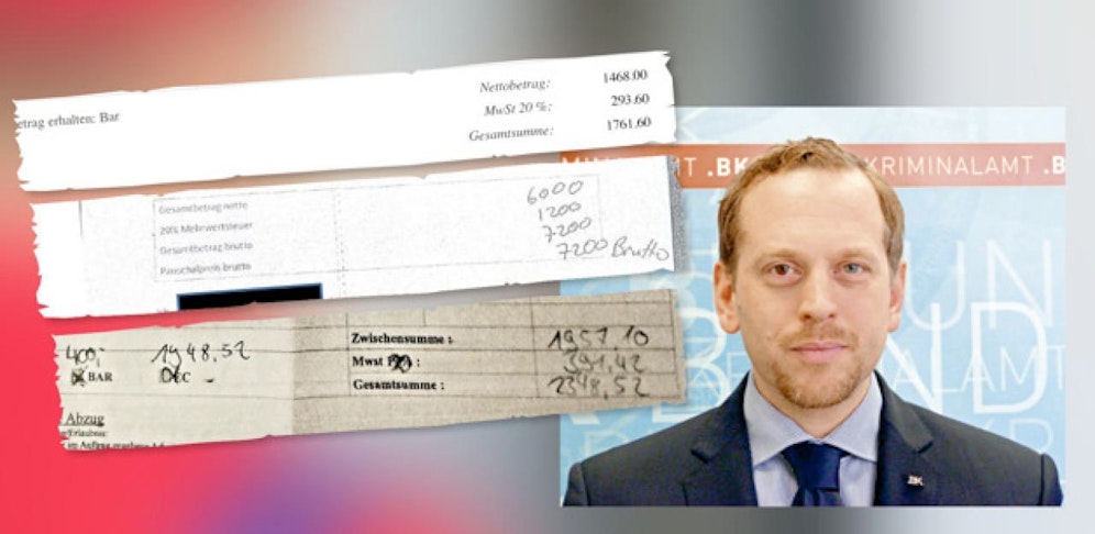 Chefermittler Claus Kahn von der Abteilung Wirtschaftskriminalität ist an der Sache dran. 