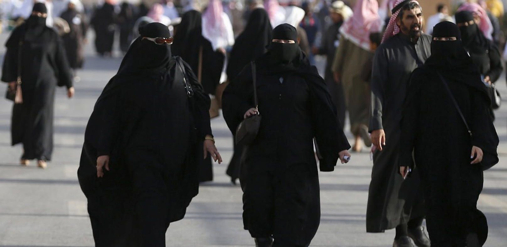 Frauen in Saudi-Arabien.
