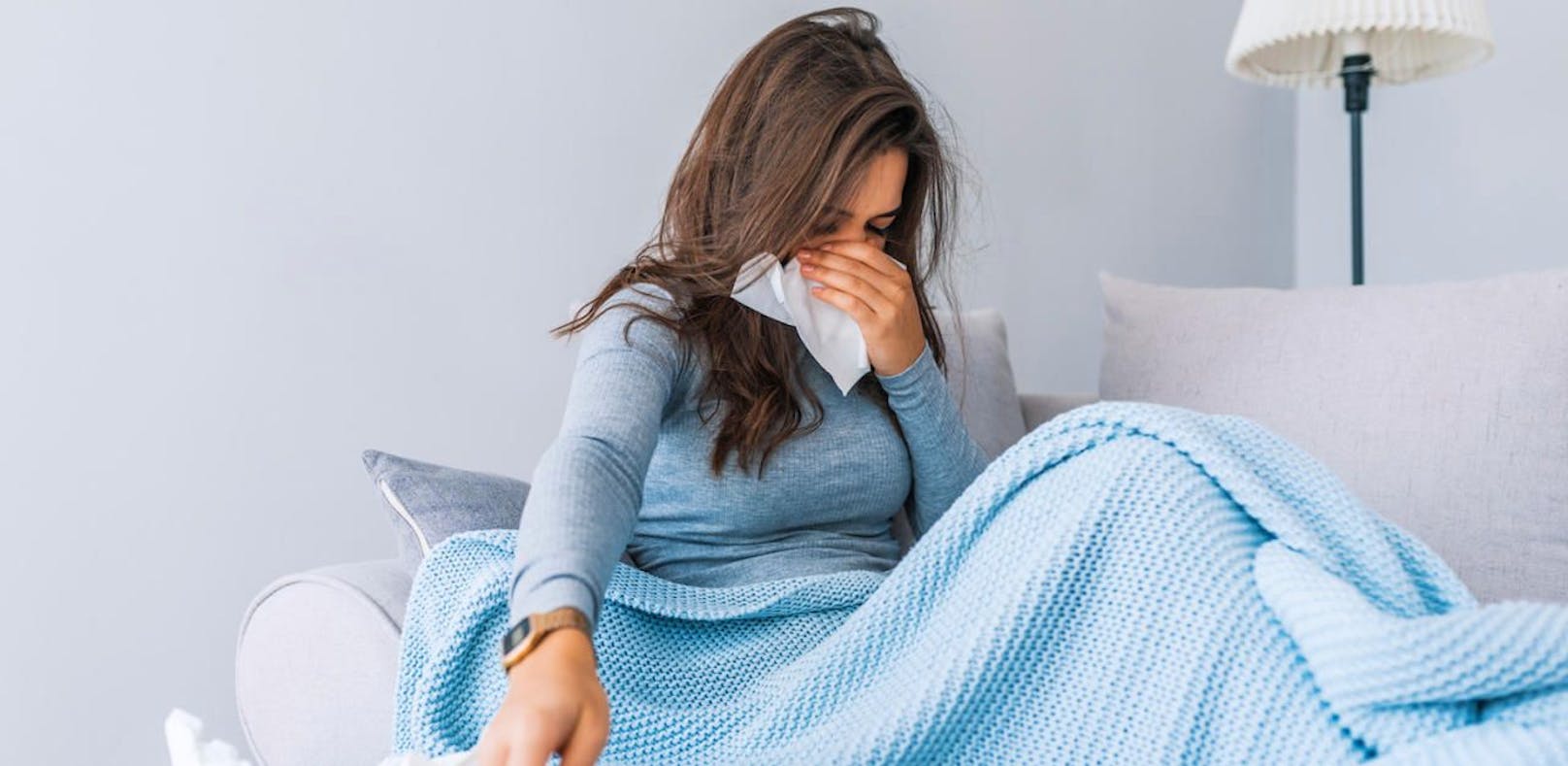 Grippe: Bei der ÖGK in NÖ waren in der Kalenderwoche 2 insgesamt 3.189 Personen als arbeitsunfähig gemeldet.