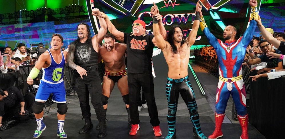 Team Hogan hängt in Saudi-Arabien fest (Bild: WWE)