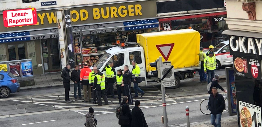 Auf der Mariahilfer Straße kam es auf der Höhe der Hausnummer 149 zu einem Gleisbruch. 