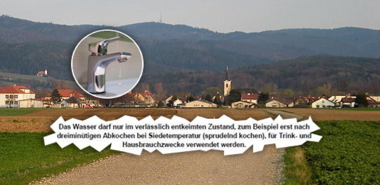 Heute.at - Lanzenkirchen: Bakterien im Trinkwasser gefunden