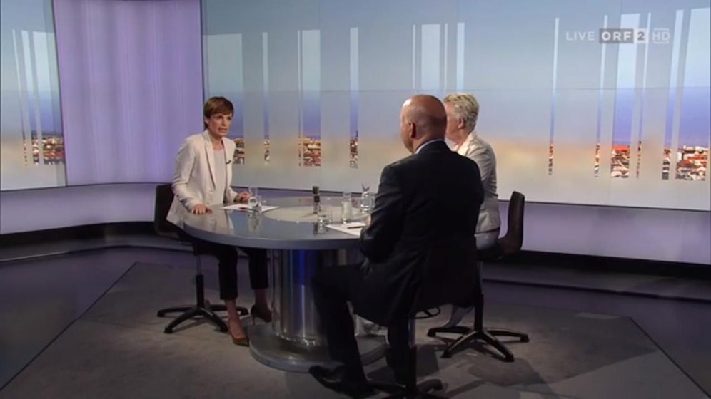 ORF-Pressestunde mit der Gesundheitsministerin Pamela Rendi-Wagner