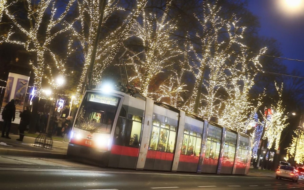 Die Wiener Linien verdichten vor Weihnachten die Öffi-Intervalle. (c) Wiener Linien/Johannes Zinner